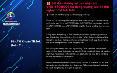Bán Tài Khoản TikTok Hoàn Tín Uy Tín – Quảng Cáo Hiệu Quả, An Toàn