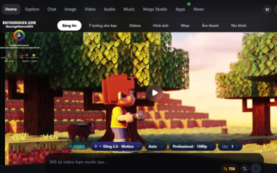 Phần Mềm Làm Video AI Tốt Nhất Hiện Nay – Giải Pháp Tạo Video Nhanh, Chuyên Nghiệp