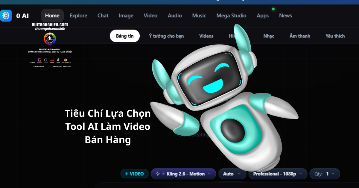 tool làm video ai bán hàng uy tín