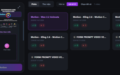 Tool AI Làm Video Trọn Gói – Sản Xuất Video Toàn Diện, Hiệu Quả