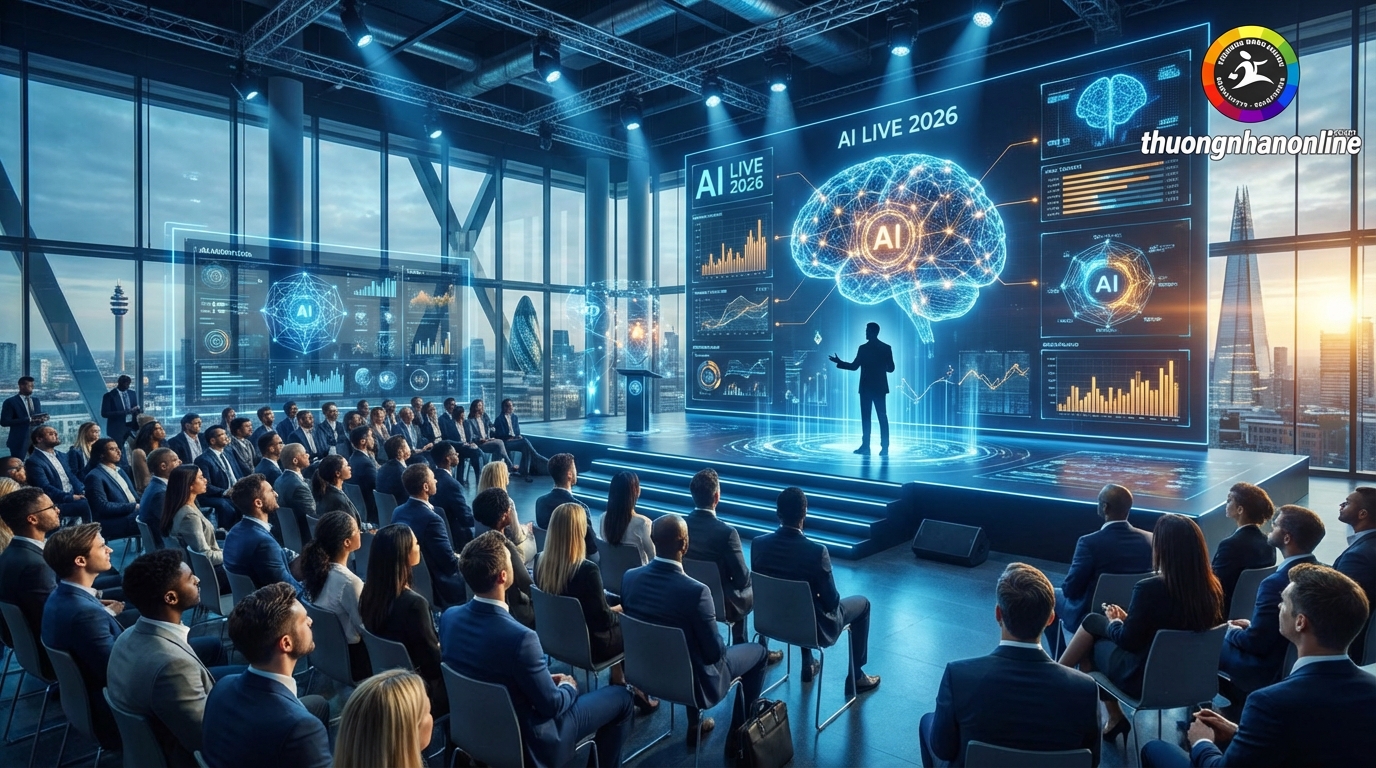 Hội nghị AI LIVE 2026 tại London