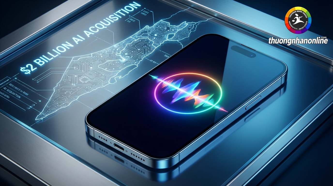 Apple hợp tác Google và mua lại startup AI Israel