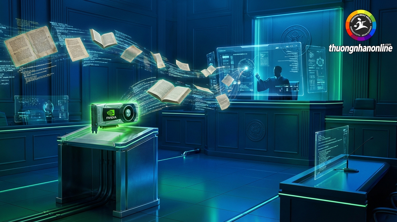 NVIDIA bị kiện vì vi phạm bản quyền dữ liệu huấn luyện AI