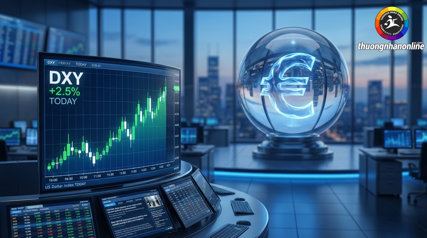 Biến động thị trường ngoại hối USD và Euro