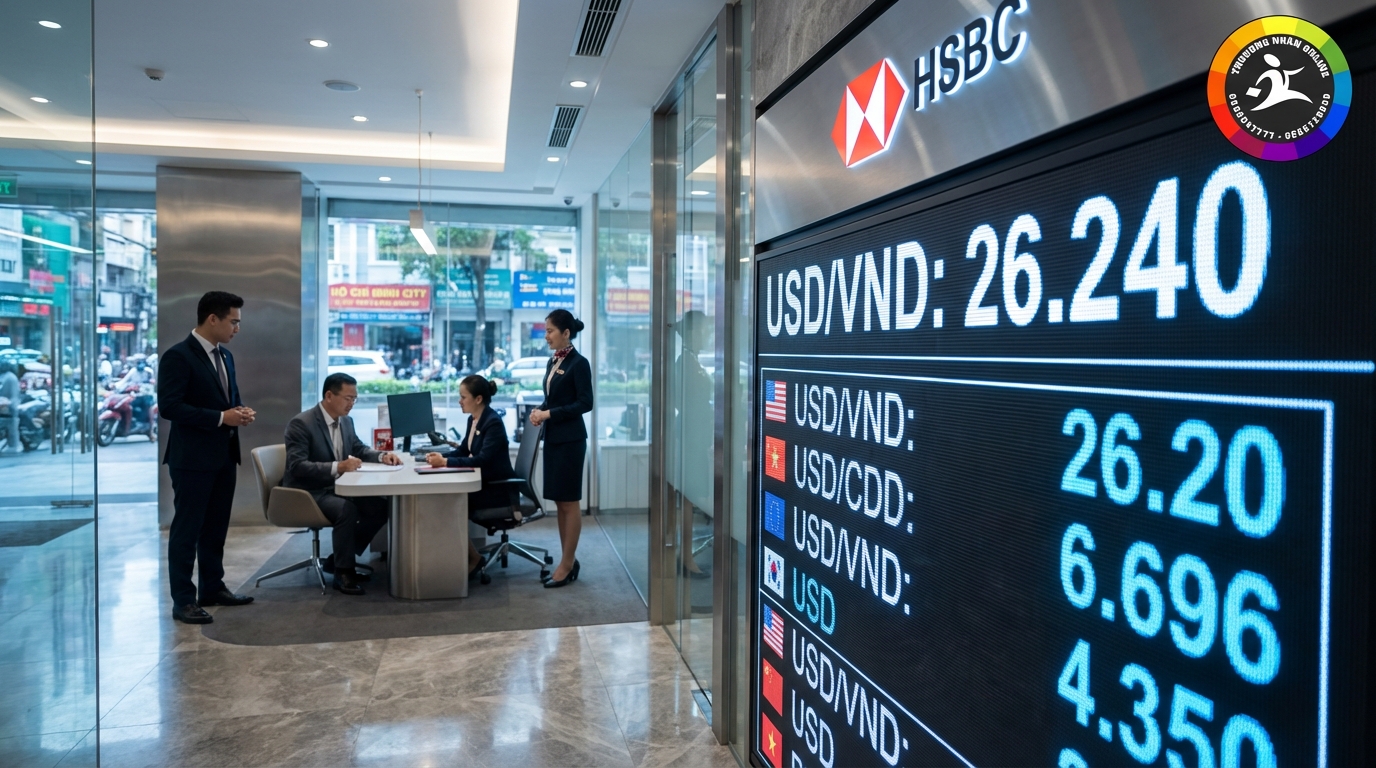 Biến động tỷ giá HSBC ngày 24/02/2026