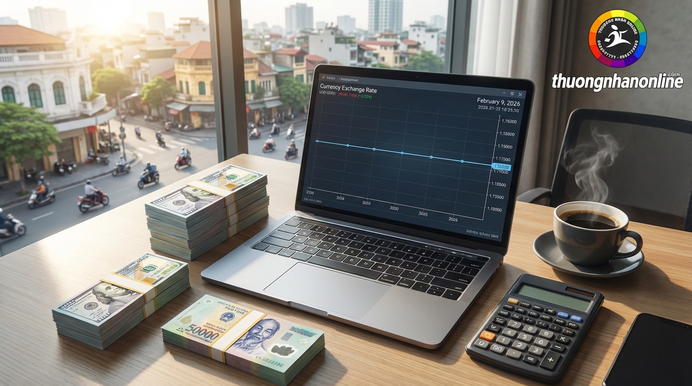 Tỷ giá USD chợ đen ngày 09/02/2026 ổn định
