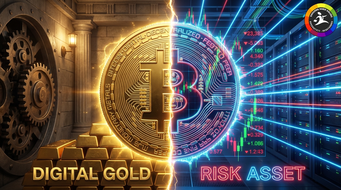 Bitcoin Crisis of Identity Digital Gold vs Risk Asset