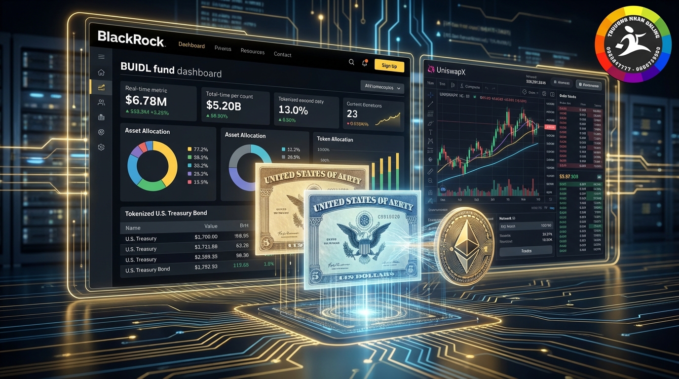 BlackRock BUIDL fund on UniswapX