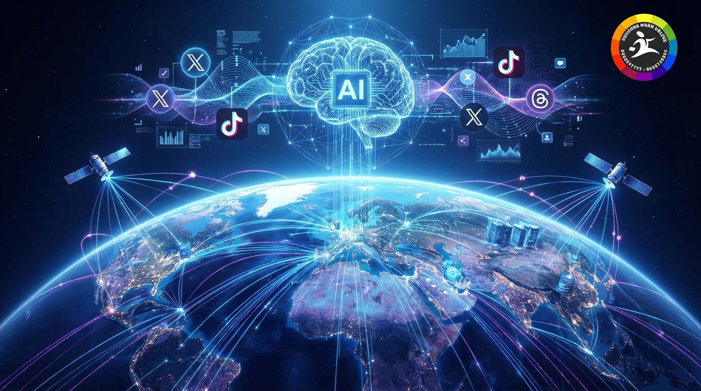 Sự bùng nổ của AI trên mạng xã hội vào tháng 02 năm 2026