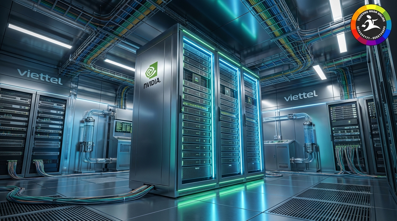 Siêu máy tính NVIDIA DGX B200 của Viettel