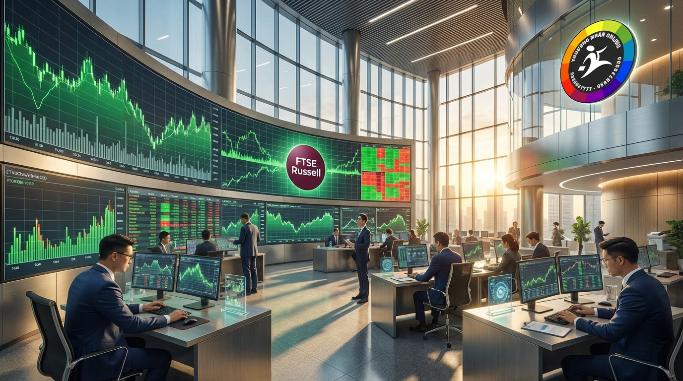 Thị trường chứng khoán Việt Nam nâng hạng FTSE Russell