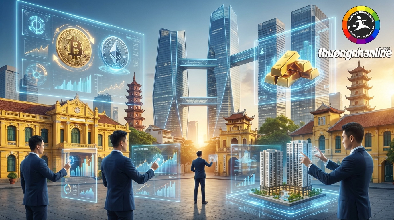 Sàn giao dịch tài sản mã hóa và thị trường vàng Việt Nam