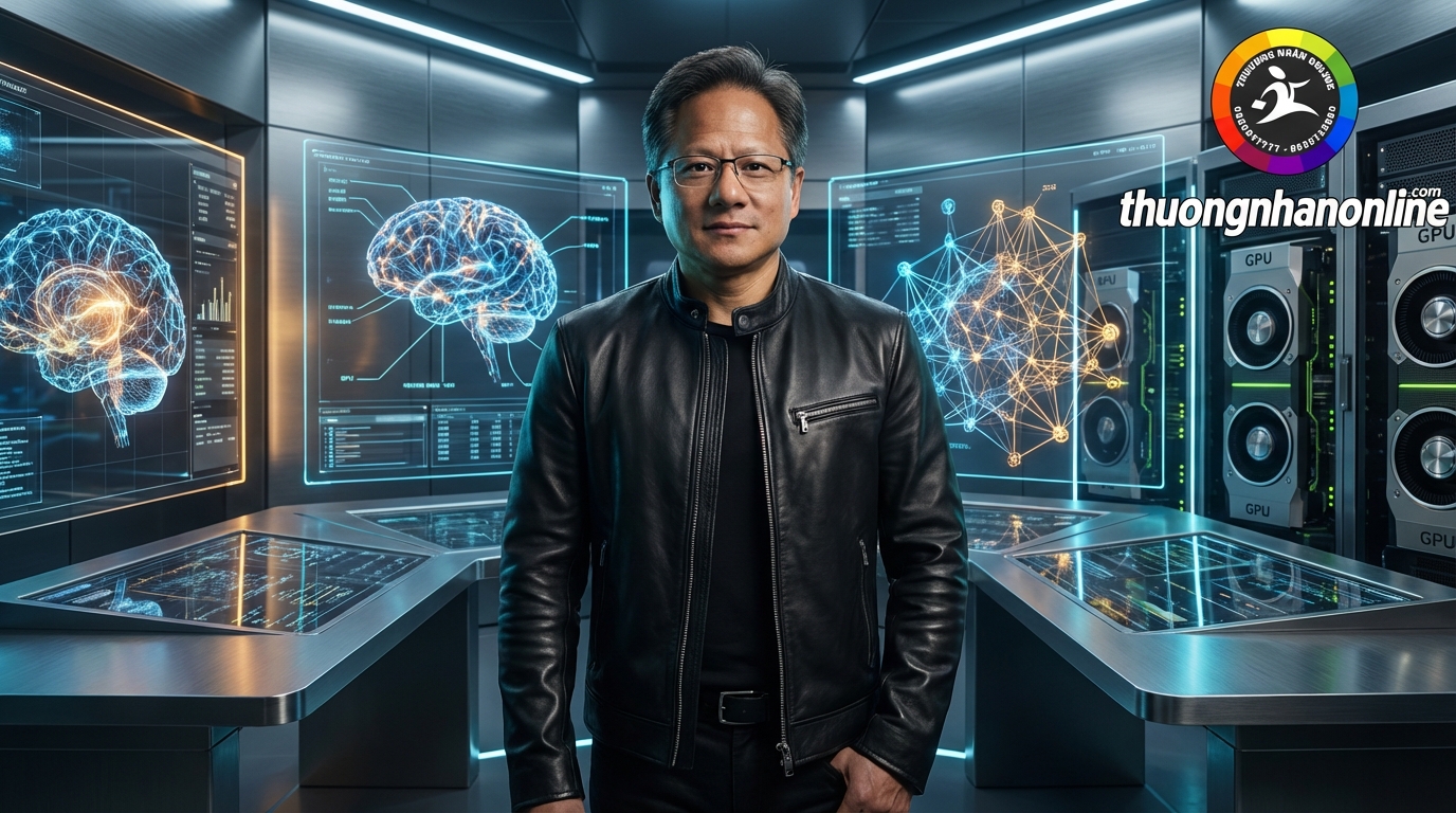 CEO Nvidia Jensen Huang nói về tương lai của AI