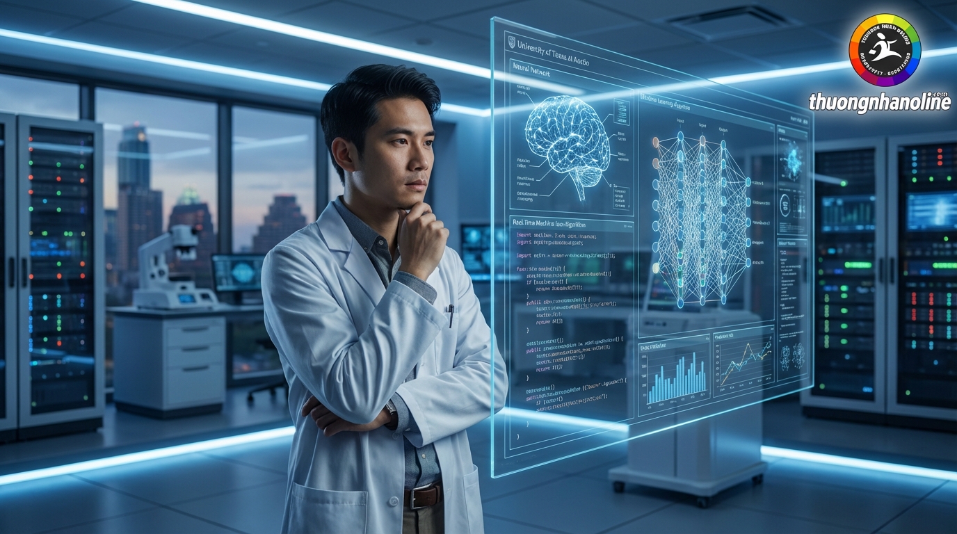 Nhà khoa học Việt trẻ trong lĩnh vực AI