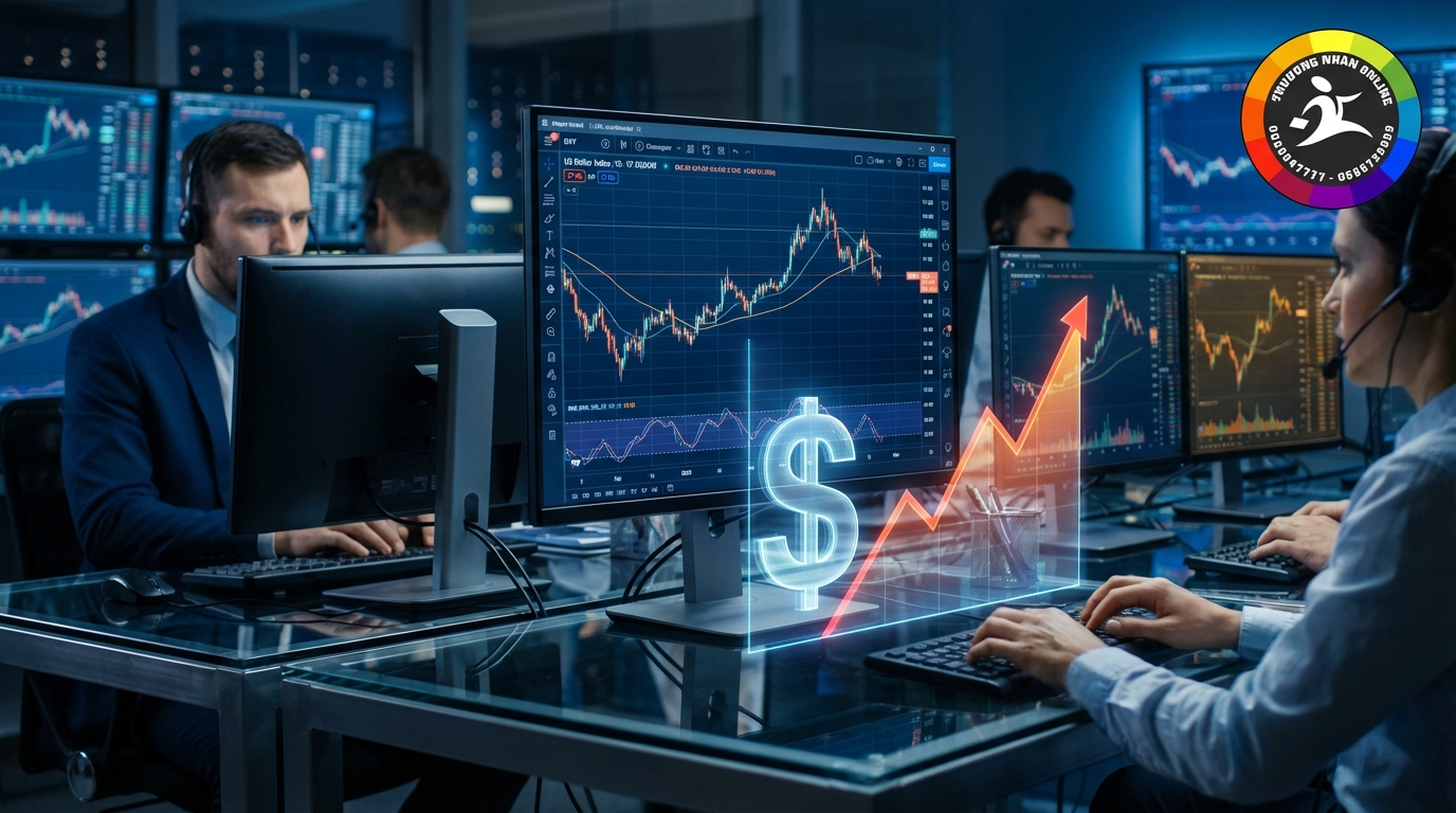 Biểu đồ chỉ số DXY và sự biến động của đồng đô la Mỹ trước dữ liệu CPI