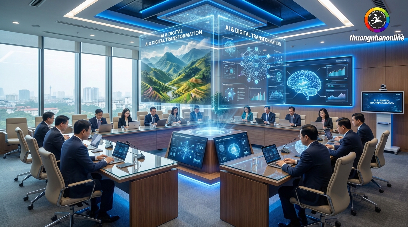 Buổi tập huấn chuyển đổi số và AI tại Đảng ủy Hội đồng Dân tộc
