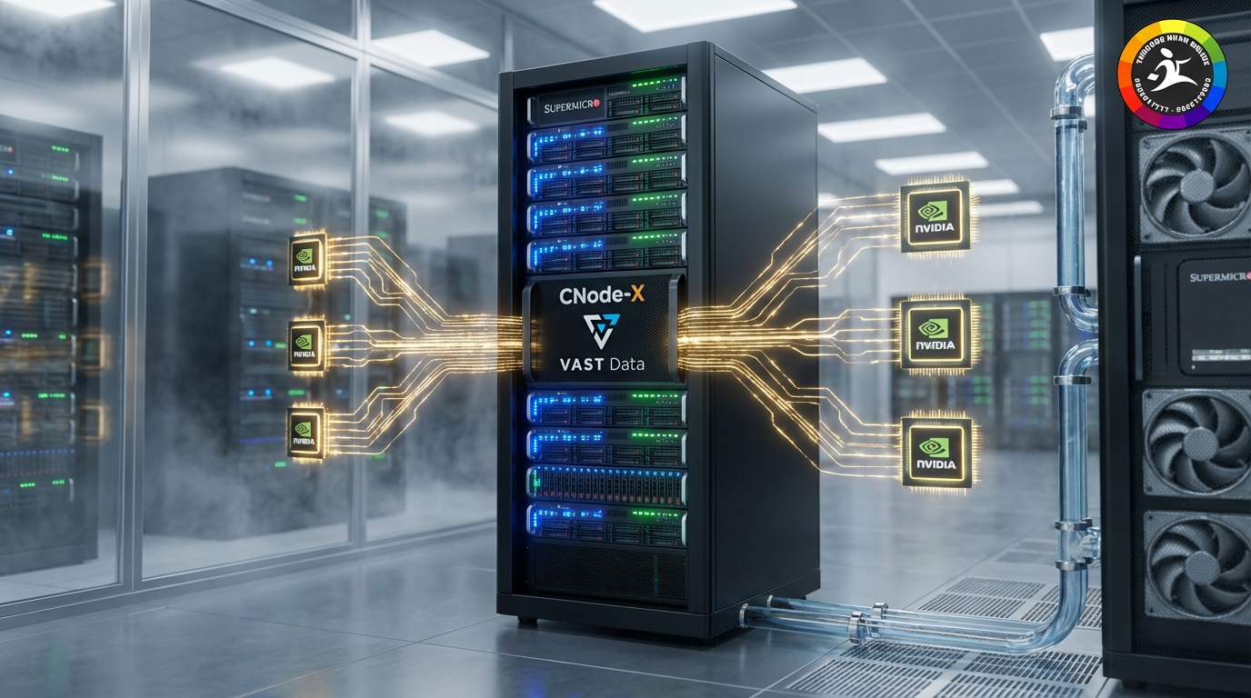 CNode-X AI Data Platform Supermicro VAST Data NVIDIA