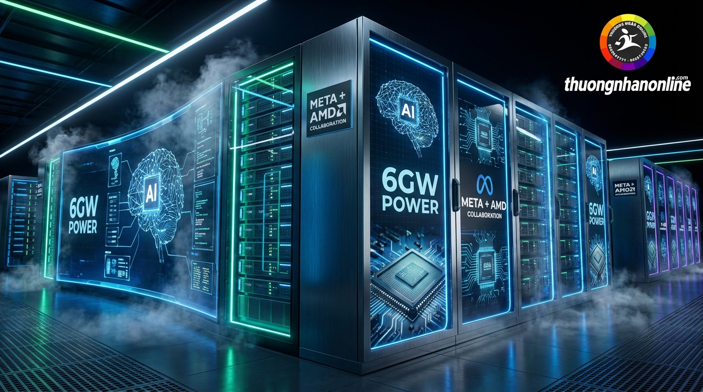 Sự hợp tác giữa Meta Platforms và AMD trong lĩnh vực chip AI