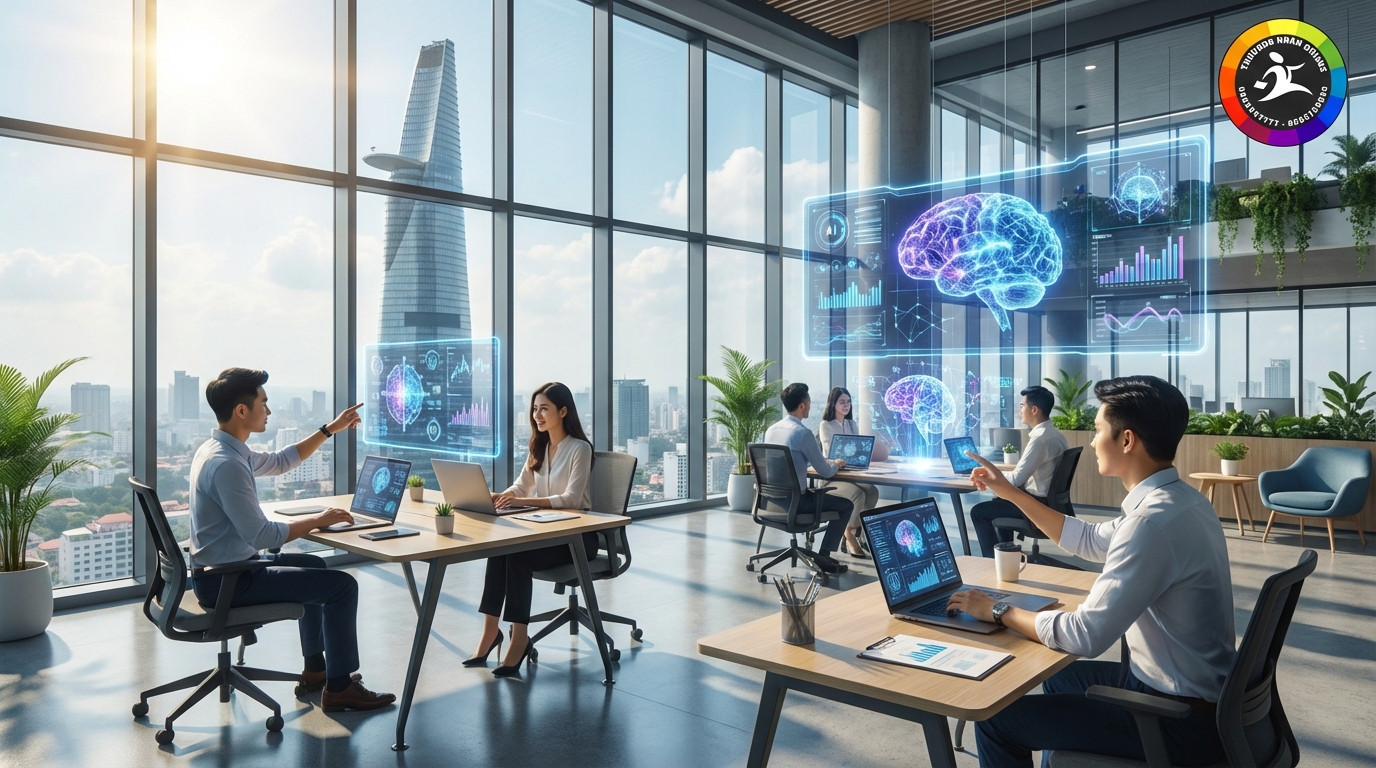 Lao động Việt Nam sử dụng AI trong công việc