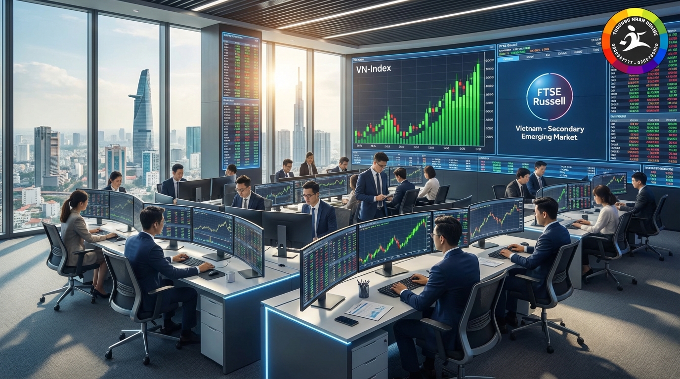 Thị trường chứng khoán Việt Nam chính thức được nâng hạng bởi FTSE Russell