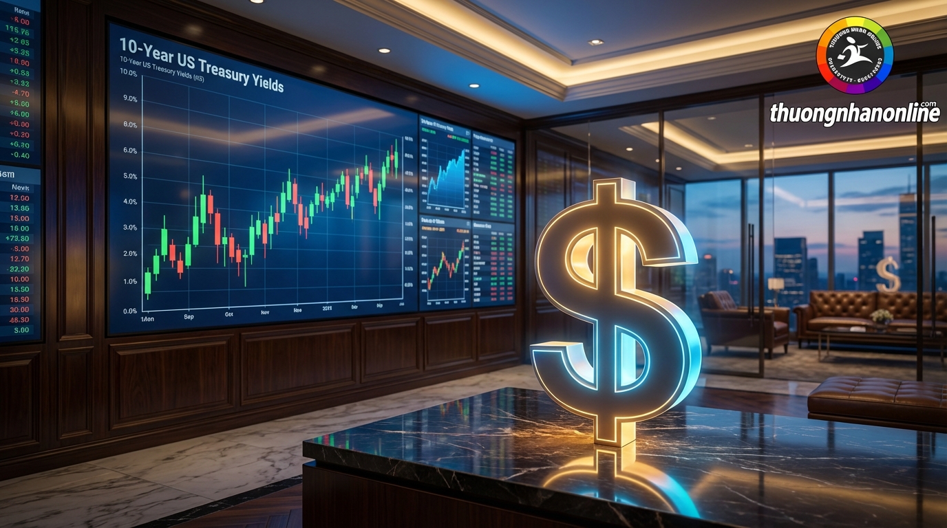 Lợi suất trái phiếu tăng thúc đẩy dòng vốn vào USD