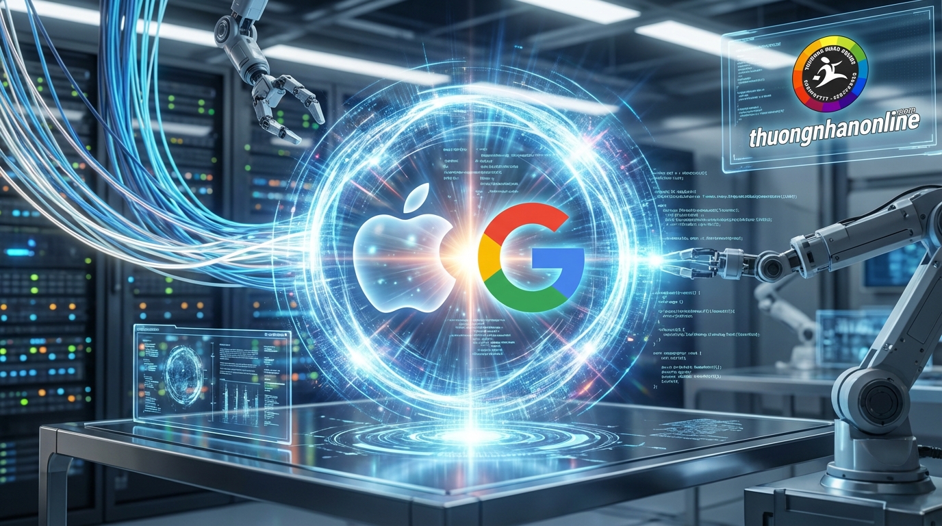 Apple và Google hợp tác AI Gemini