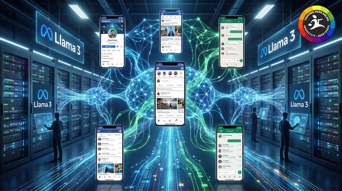 Meta AI Integration on Facebook and WhatsApp