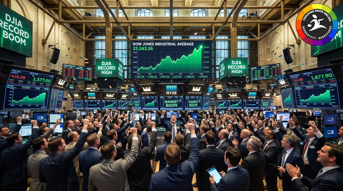 Chỉ số Dow Jones tăng mạnh sau phán quyết của Tòa án Tối cao