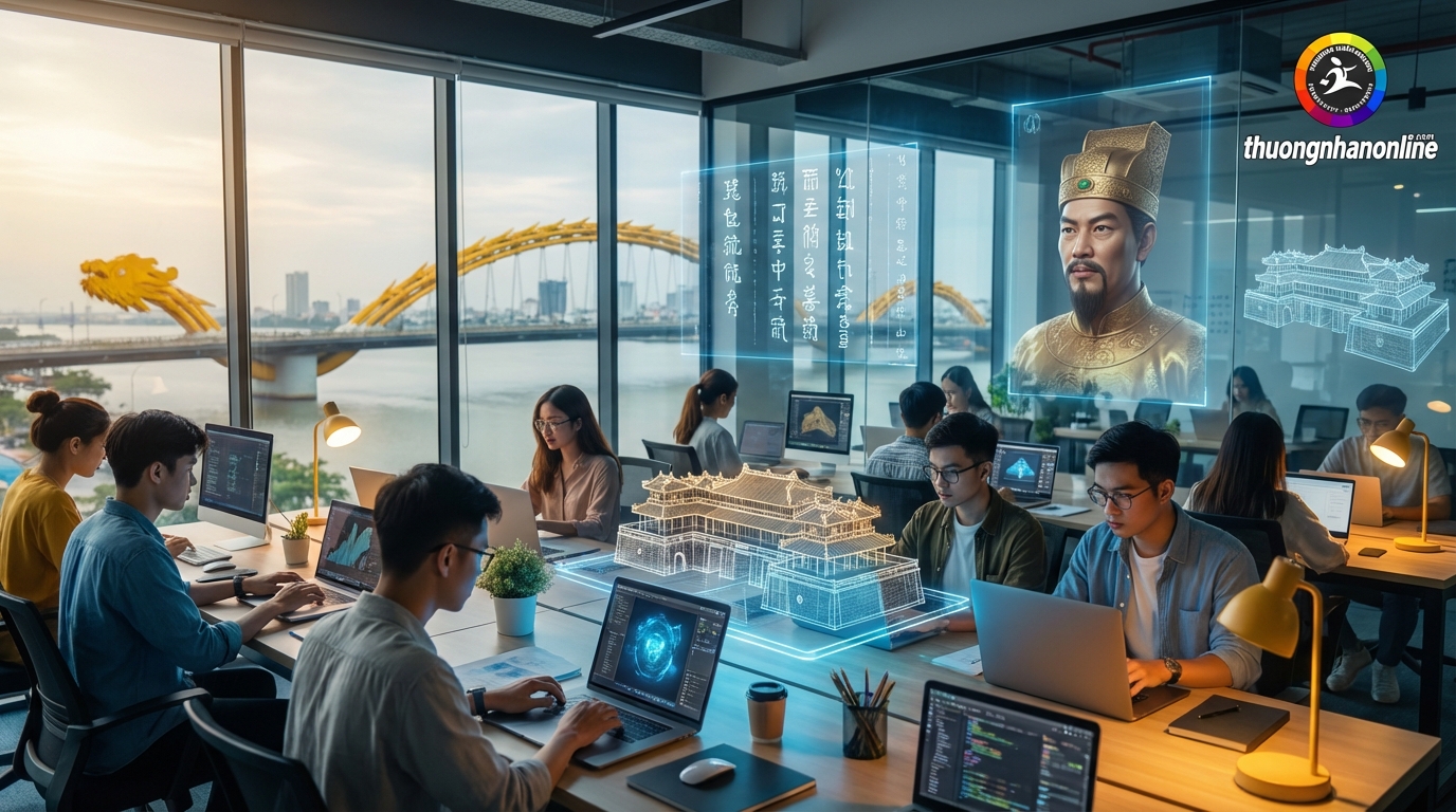 Sinh viên Đà Nẵng ứng dụng AI vào lịch sử