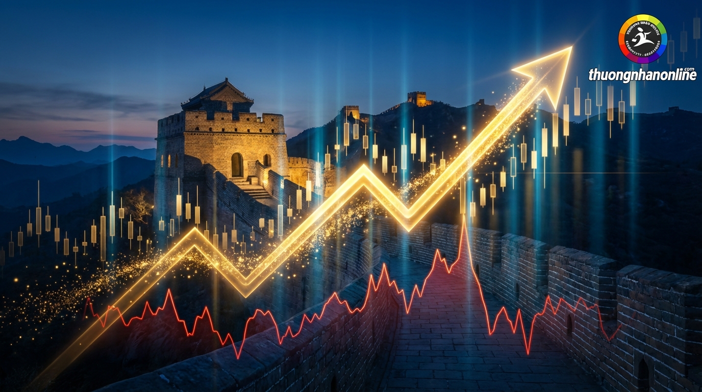 Nghịch lý kinh tế và chứng khoán Trung Quốc