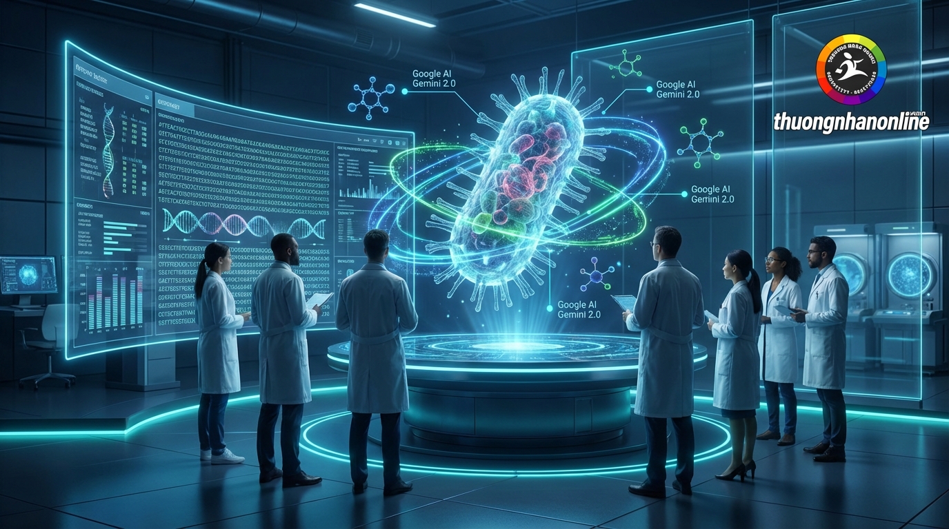 Google AI và mô hình Gemini 2.0 trong nghiên cứu siêu vi khuẩn