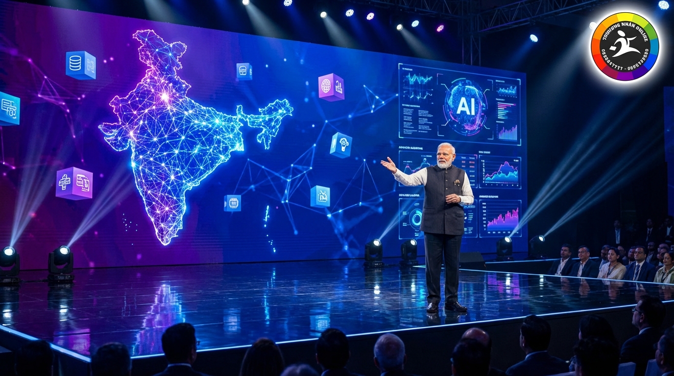 Thủ tướng Narendra Modi phát biểu tại Hội nghị thượng đỉnh AI Impact 2026