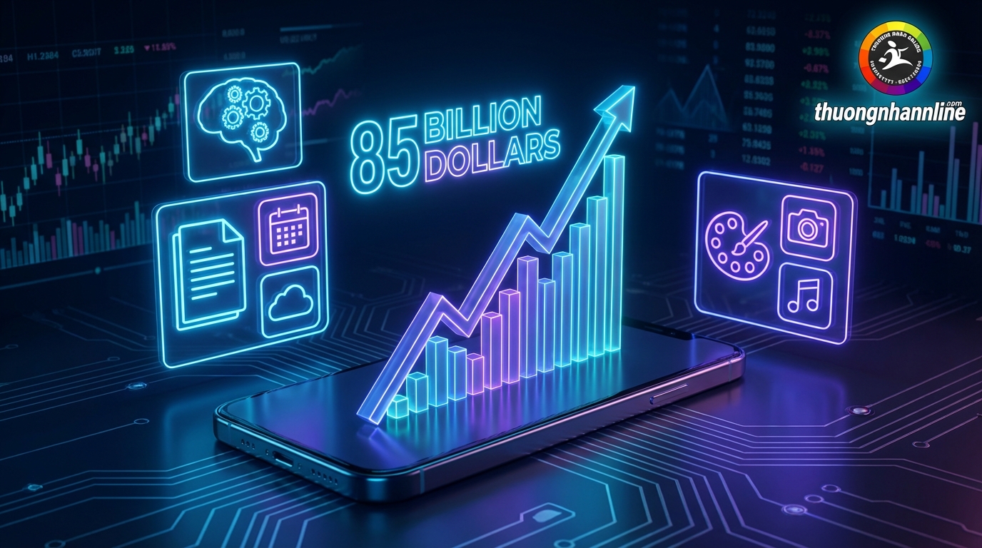 Sự bùng nổ của ứng dụng phi trò chơi năm 2025