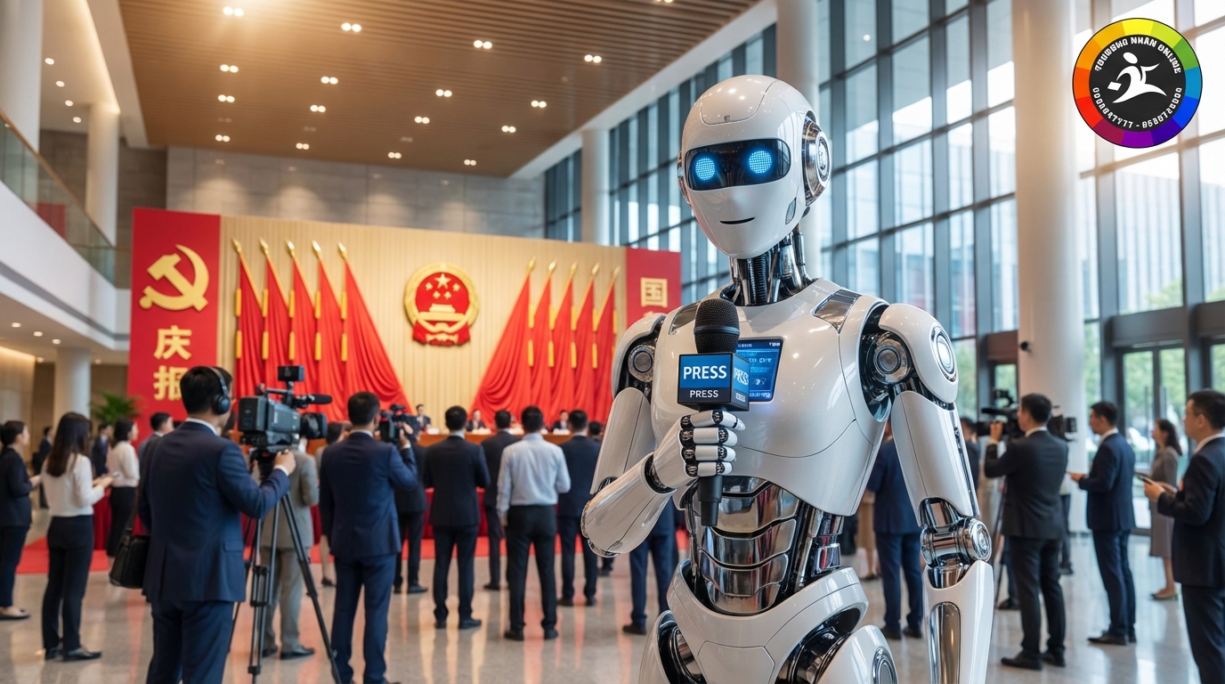 Robot phóng viên tại Lưỡng hội Trung Quốc