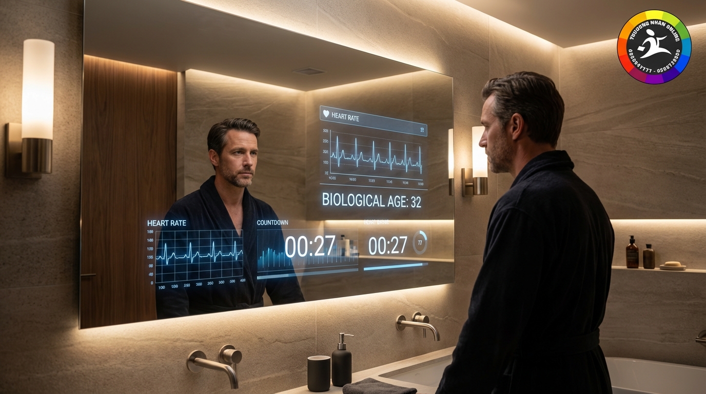 Longevity Mirror Gương AI dự đoán tuổi thọ tại CES 2026