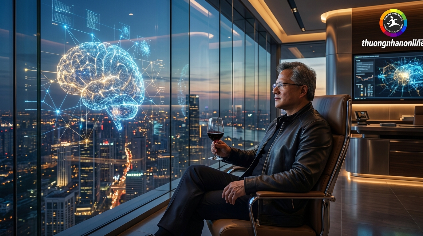 Nghịch lý AI 2026 và CEO Nvidia Jensen Huang