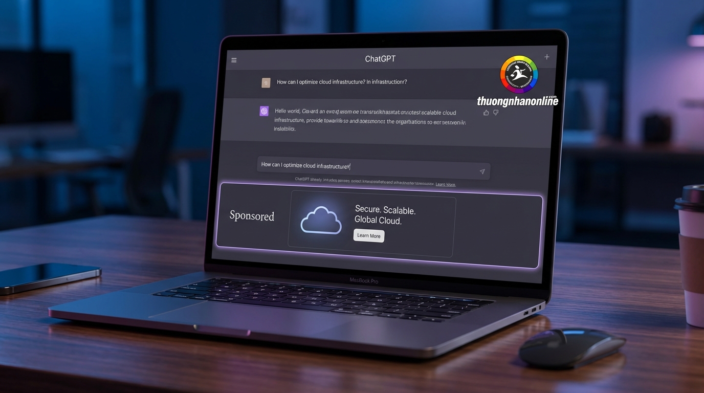 OpenAI tích hợp quảng cáo vào ChatGPT
