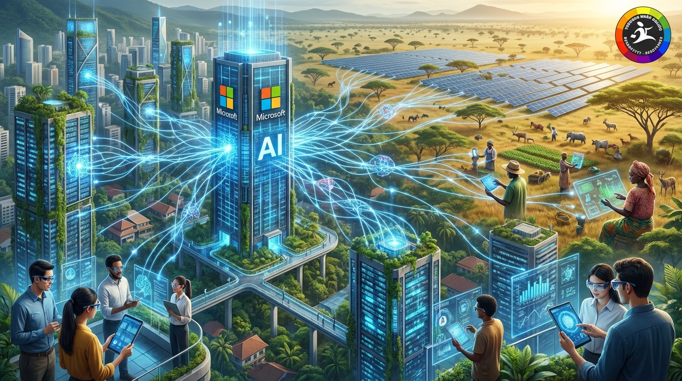 Microsoft đầu tư 50 tỷ USD vào AI tại Global South