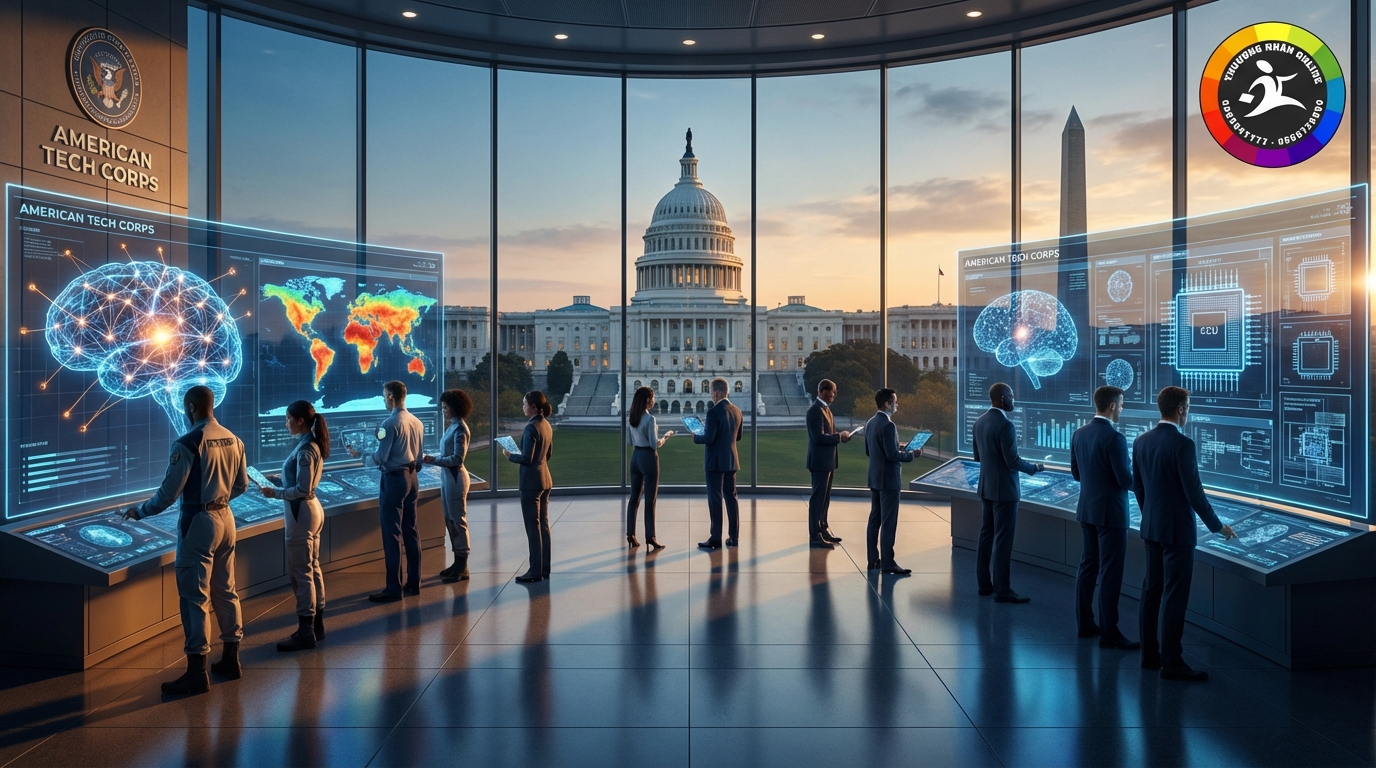 Siêu liên minh Tech Corps và tham vọng AI của Mỹ