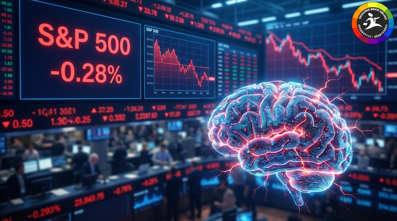 Chỉ số S&P 500 sụt giảm do lo ngại về ngành AI