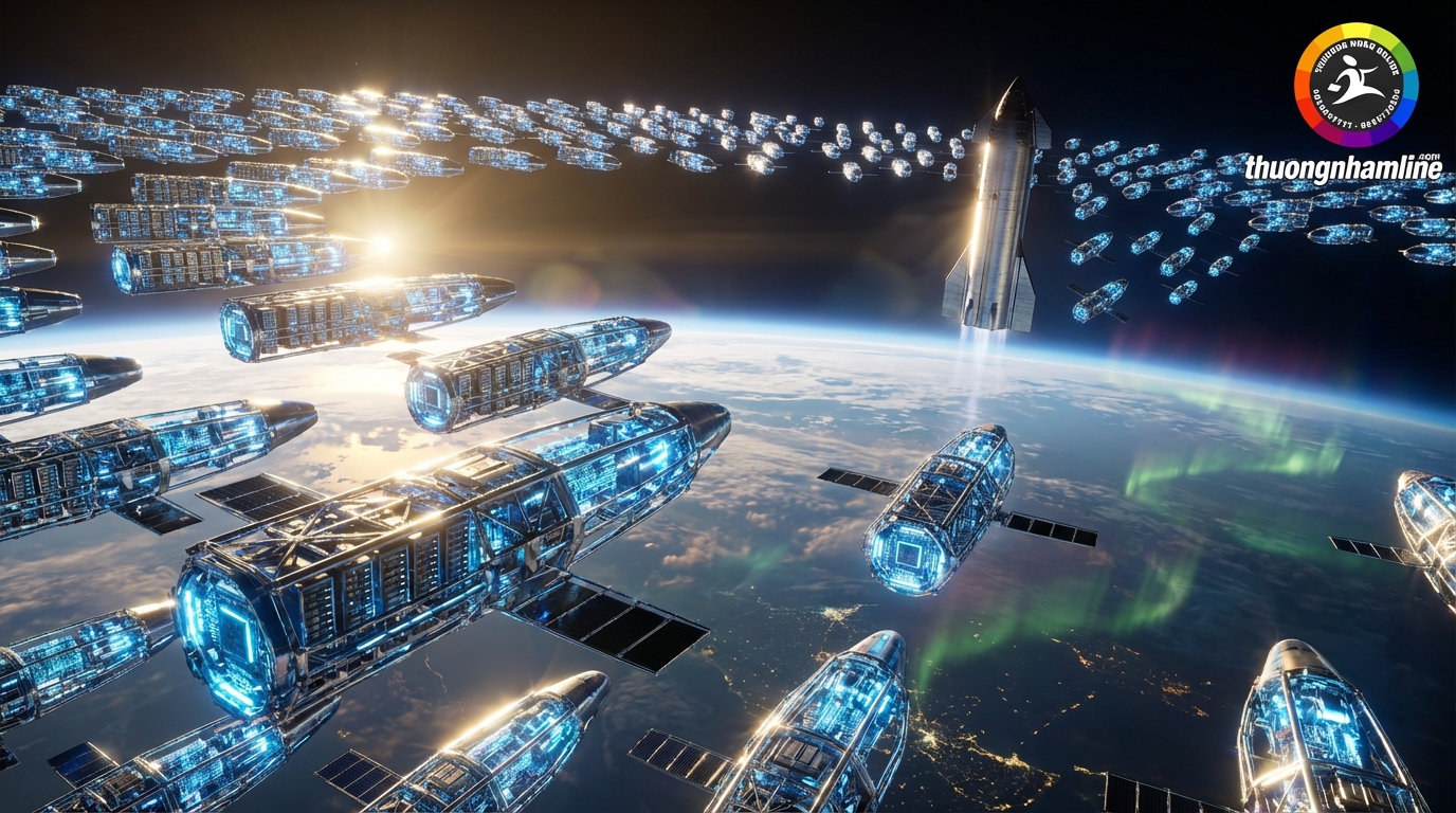 Trung tâm dữ liệu AI trên quỹ đạo của SpaceX