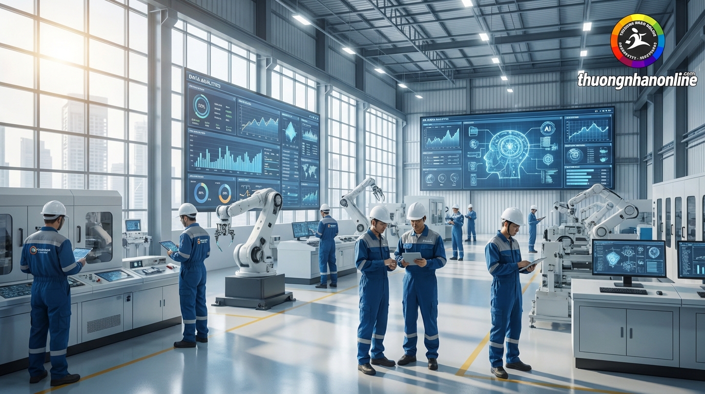 AI trong sản xuất tại Việt Nam