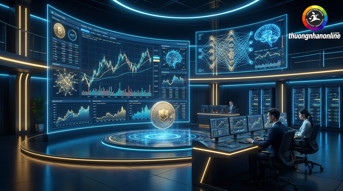 Thị trường crypto năm 2026 với sự kết hợp của AI và chính trị