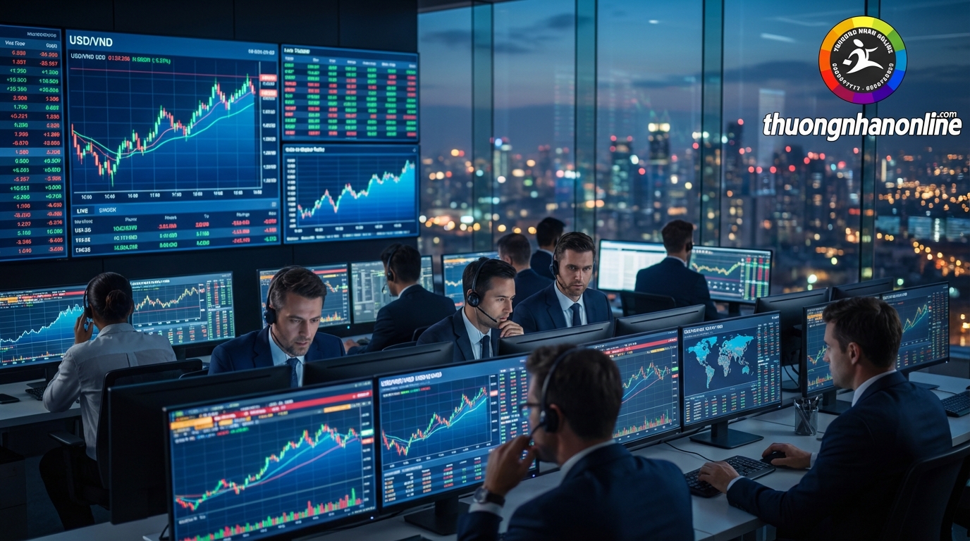 Tỷ giá USD biến động mạnh tại các ngân hàng thương mại