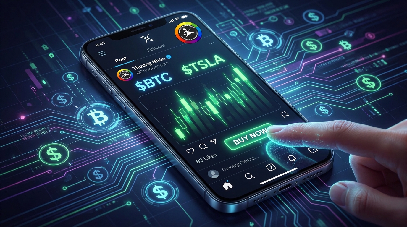 X Smart Cashtags Financial Trading