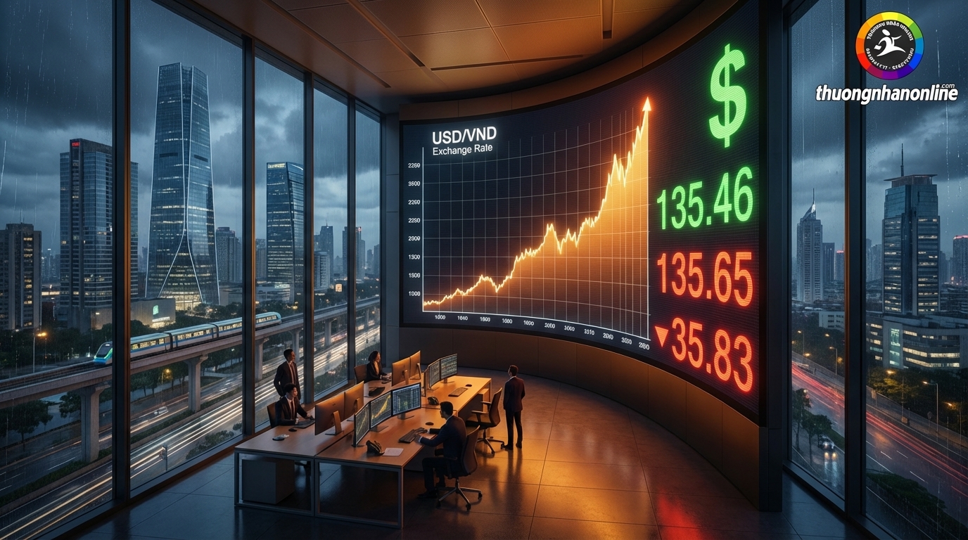 Tỷ giá USD tăng mạnh do căng thẳng địa chính trị