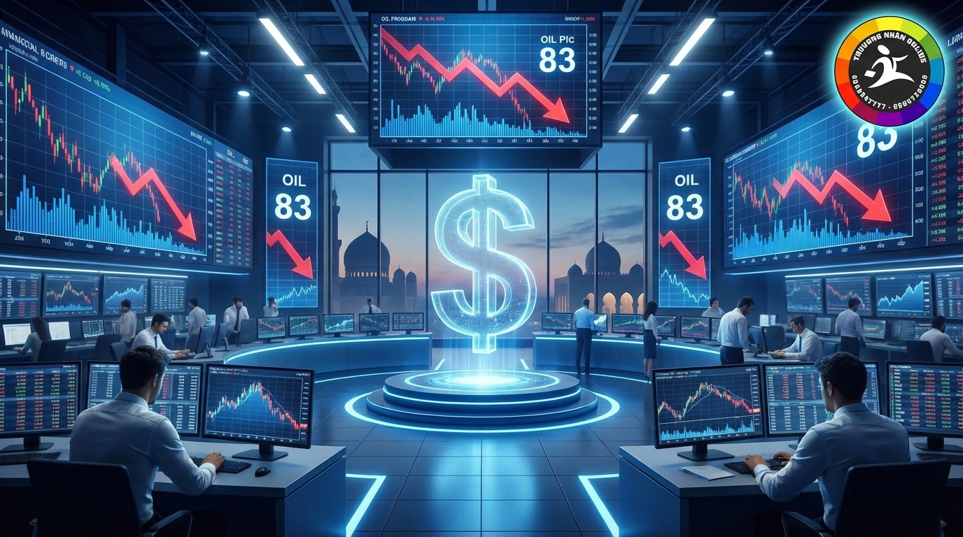 Biến động thị trường tài chính quốc tế giá dầu và USD