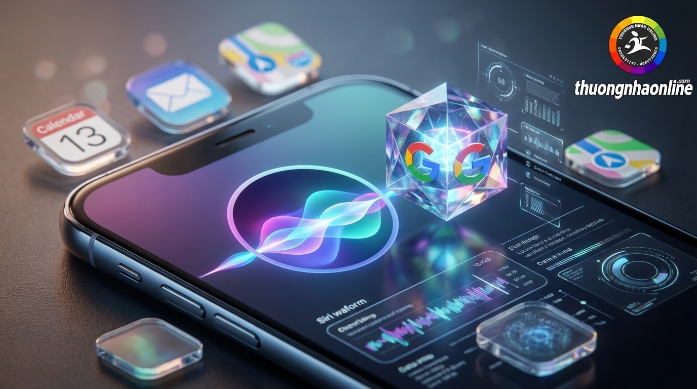 Apple và Google hợp tác đưa Gemini vào Siri