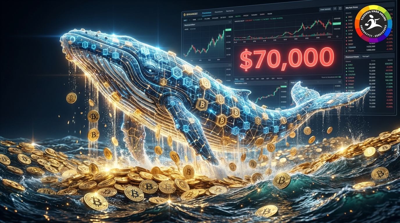 Cá voi Bitcoin xả hàng tại ngưỡng 70.000 USD