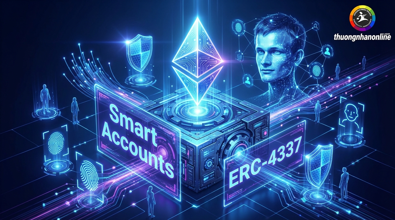 Vitalik Buterin hé lộ tương lai ví Ethereum với Smart Accounts